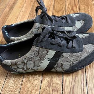 Coach sneakers size 8- never worn!